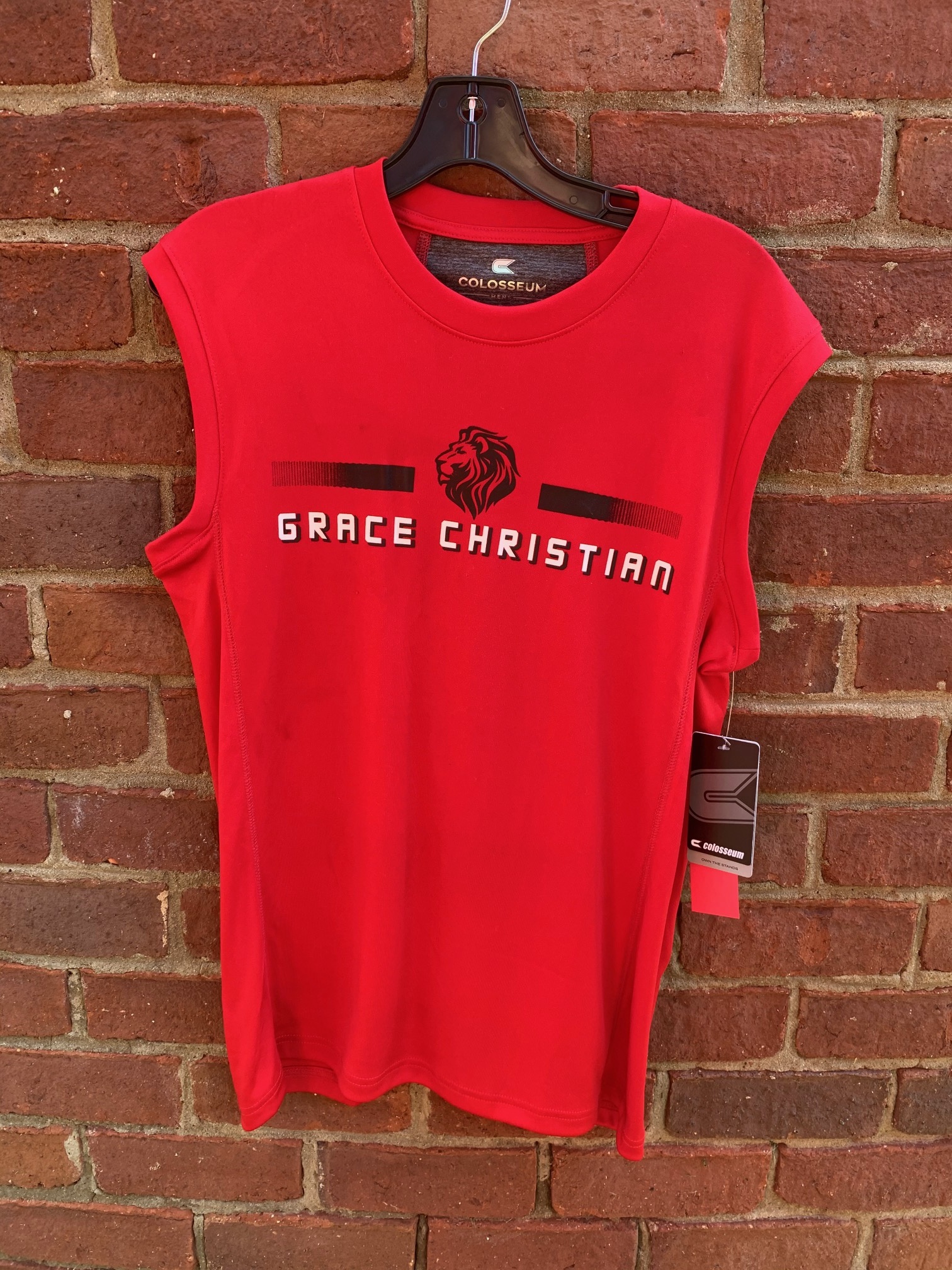 Colosseum Red Sleeveless T-Shirt