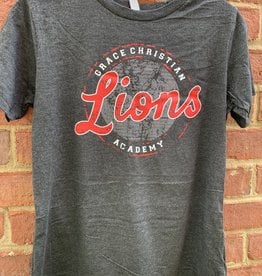 (Closeout) Next Level Apparel Old Field Trip LIONS Circle Tee