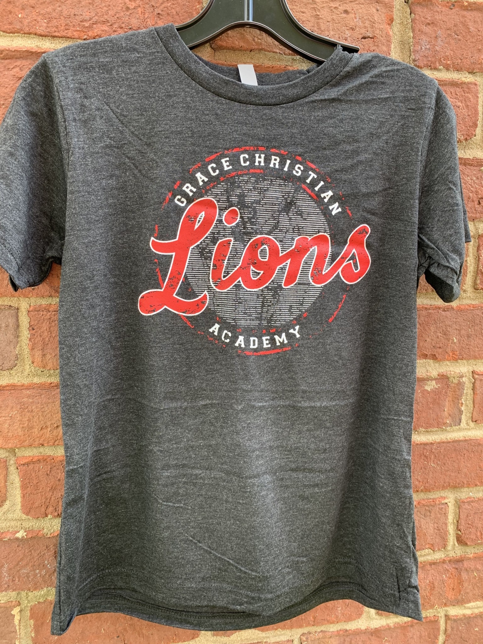Next Level Apparel Youth Grace Christian LIONS Circle Tee