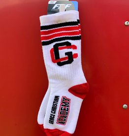 FBF Men's White GC Logo Socks