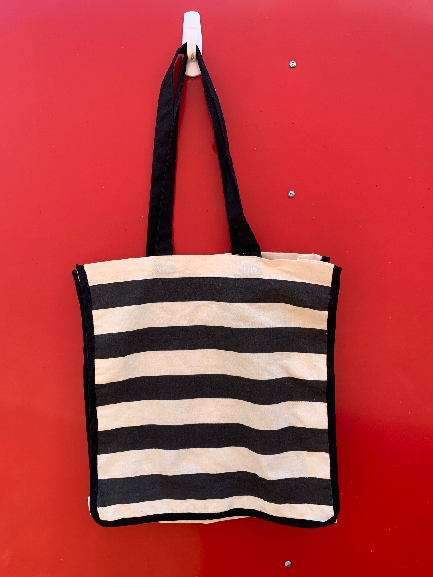 Z Striped Tote Bag