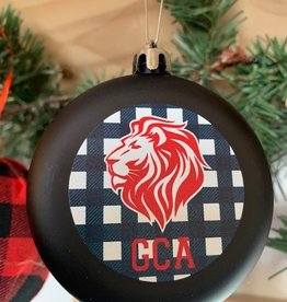 Buffalo Check Lionhead Ornament