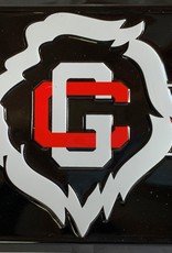 Print Globe Lion License Plate
