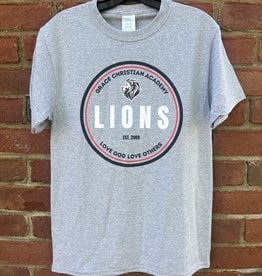 (Closeout) PA Old Field Trip Circle LIONS Tee