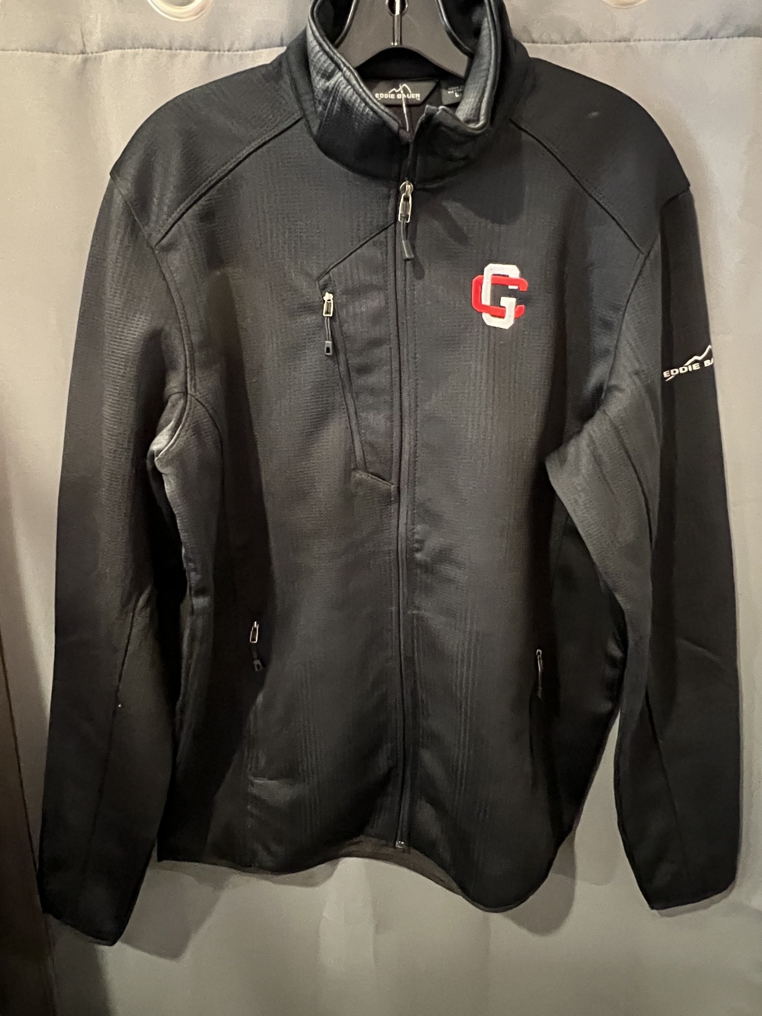 Eddie Bauer Dash Full-Zip Fleece Jacket Black