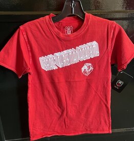 Wes & Willy Youth Girl's Red SS Tee