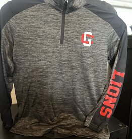 Youth Sport Tek Electric Blk 1/4 Zip