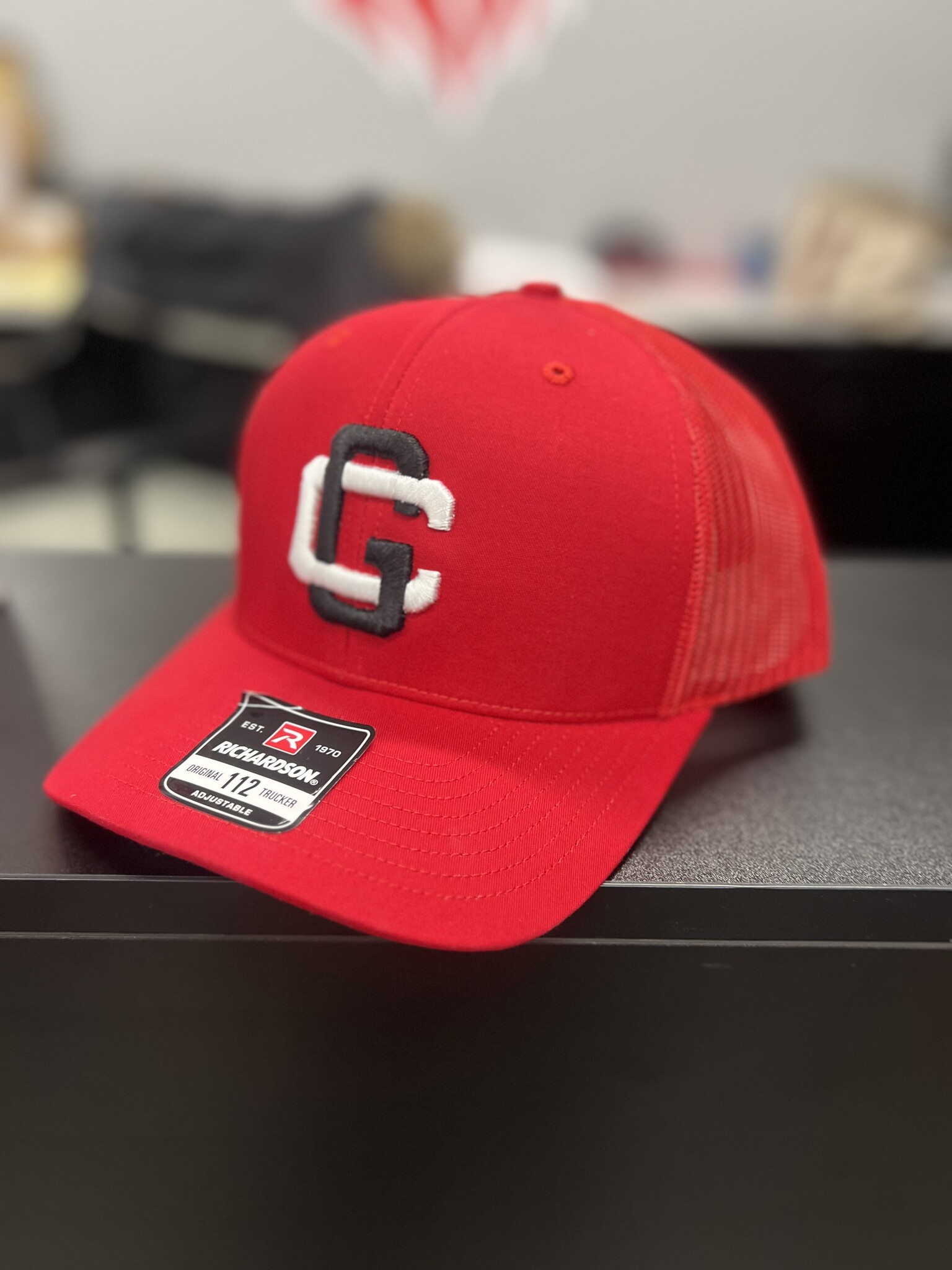 Richardson Red Trucker 112