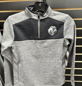 Colosseum Youth Lionhead 1/4 Zip Gray/Black