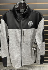Colosseum Adult Lionhead Full Zip Jacket Gray/Black