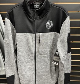 Colosseum Adult Lionhead Full Zip Jacket Gray/Black
