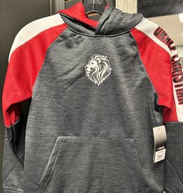 Colosseum Colosseum Youth Lionhead Hoodie Gray/Red/White