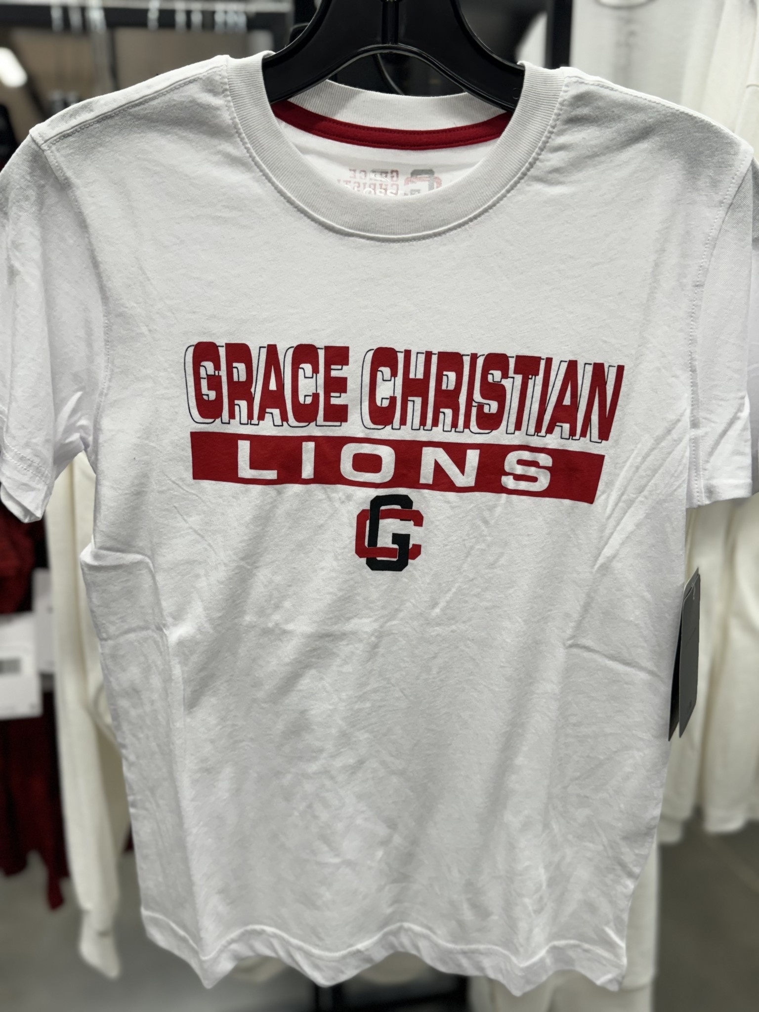 Colosseum Youth Grace Shadow Letter SS Tee