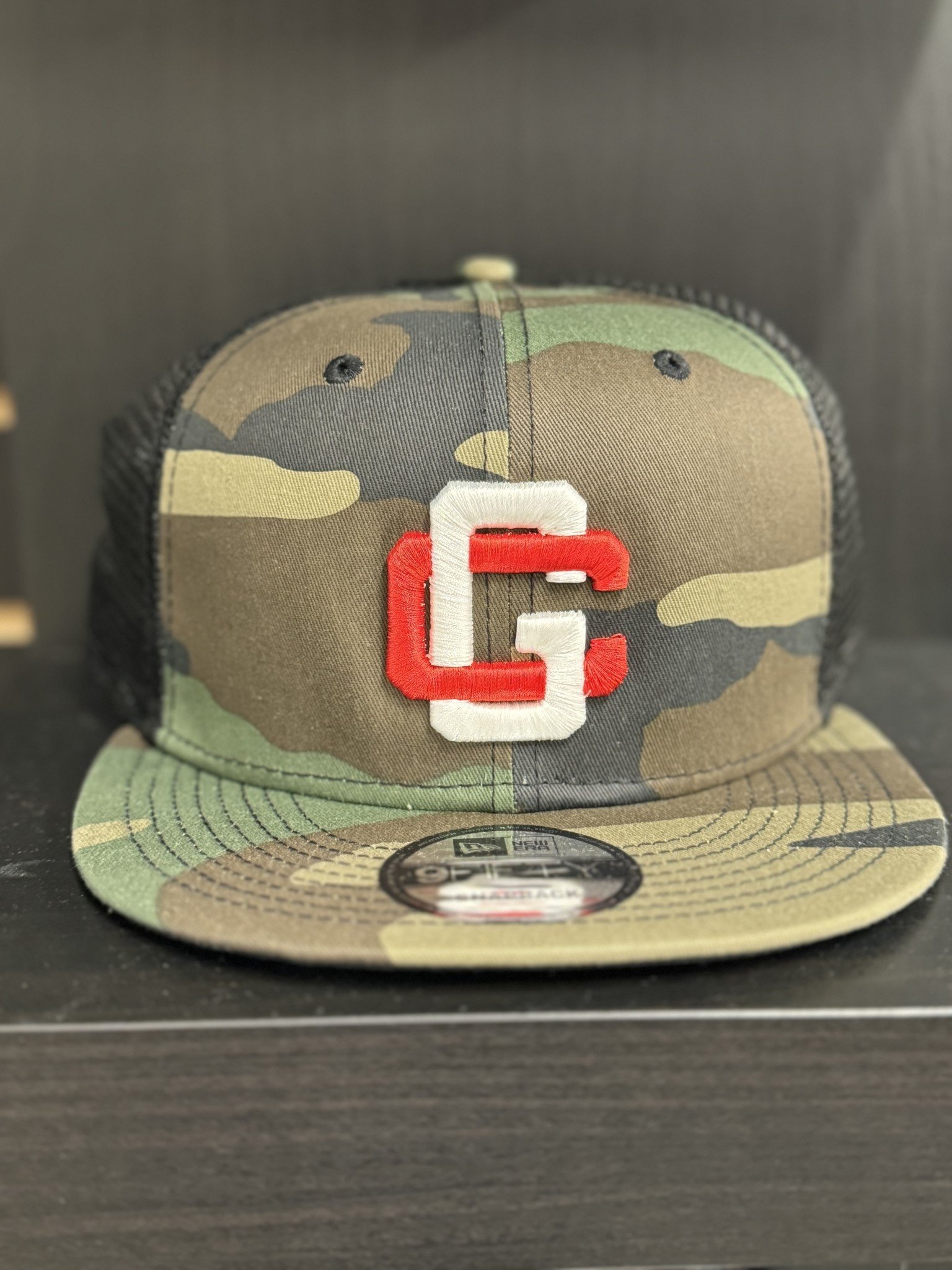 New Era Adult Snapback Camo Trucker Cap