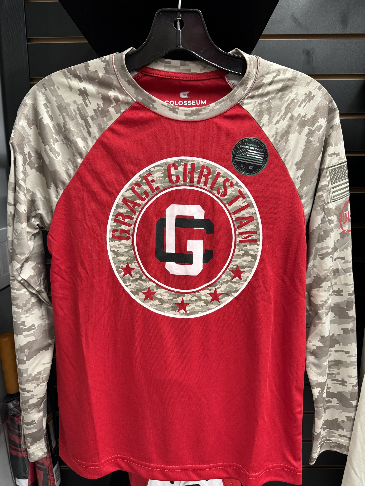 Colosseum OHT Youth Dri-fit Camo Long Sleeve