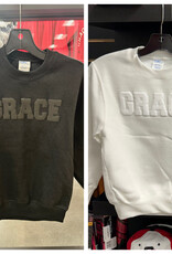 Port & Co. Youth Puff Letter GRACE Sweatshirts