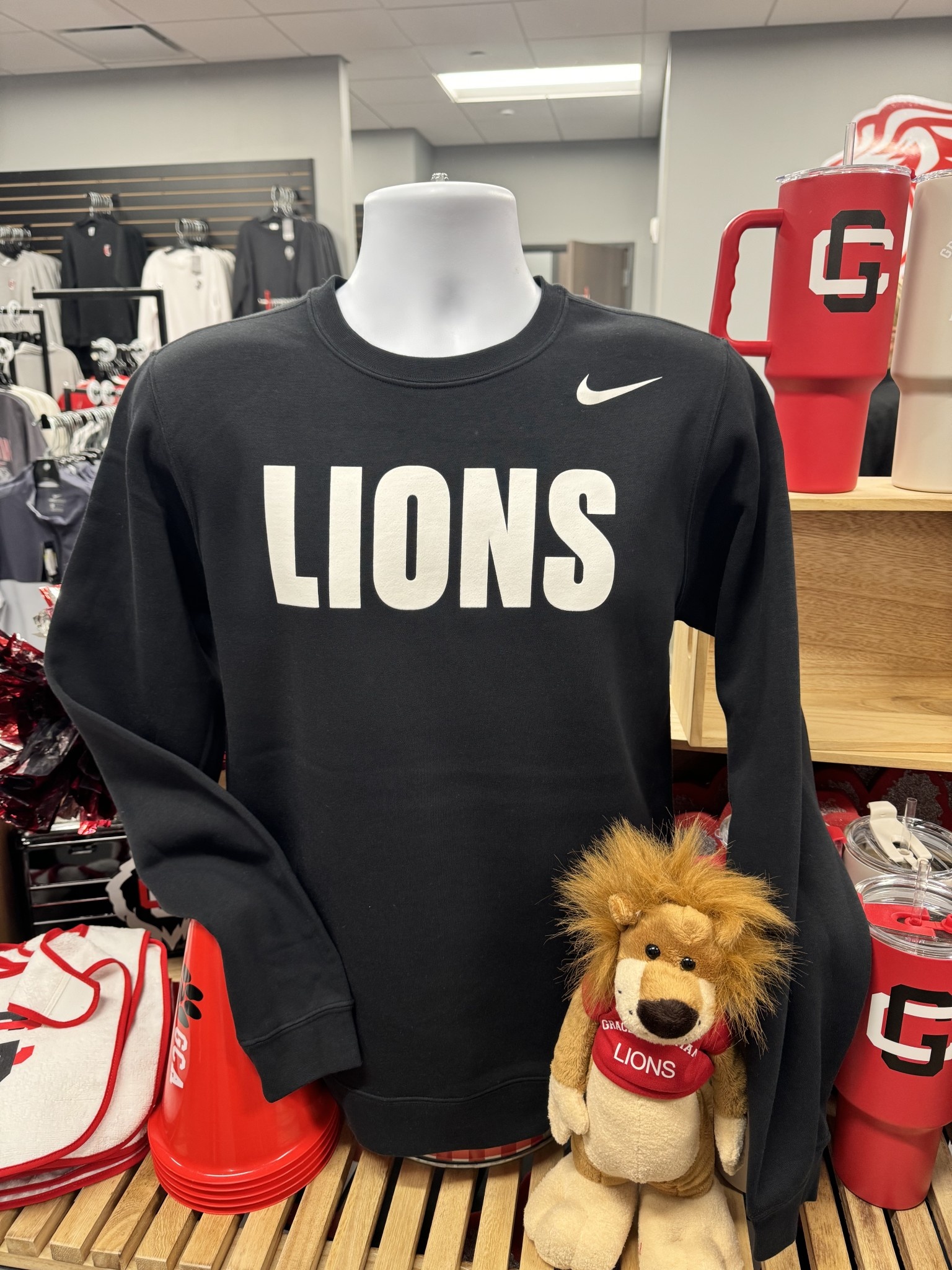 Nike Adult Crewneck LIONS Sweatshirt