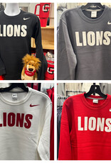 Nike Adult Crewneck LIONS Sweatshirt