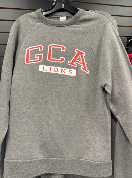 Blue 84 Adult Triblend Spirit Crew Sweatshirt