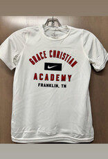 Nike Youth Boys White SS Dri-Fit Legend Tee