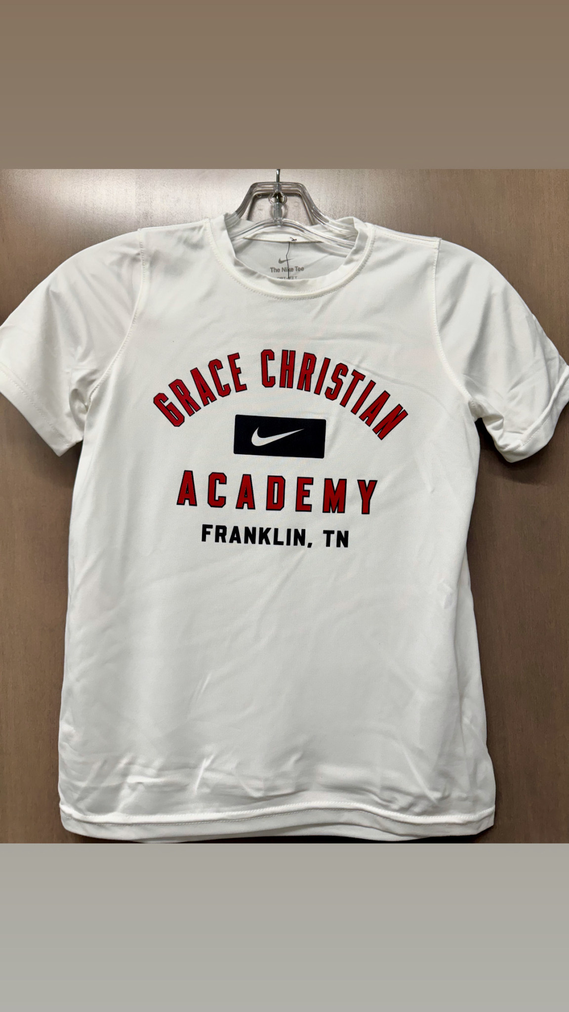 Nike Youth Boys White SS Dri-Fit Legend Tee