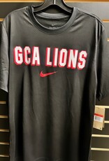 Nike Men's Black GCA LIONS Dri-Fit Legend SS Tee