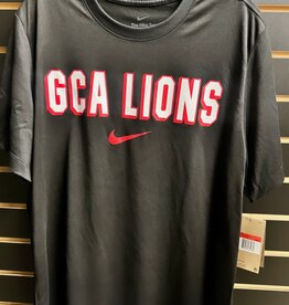 Nike Men's Black GCA LIONS Dri-Fit Legend SS Tee