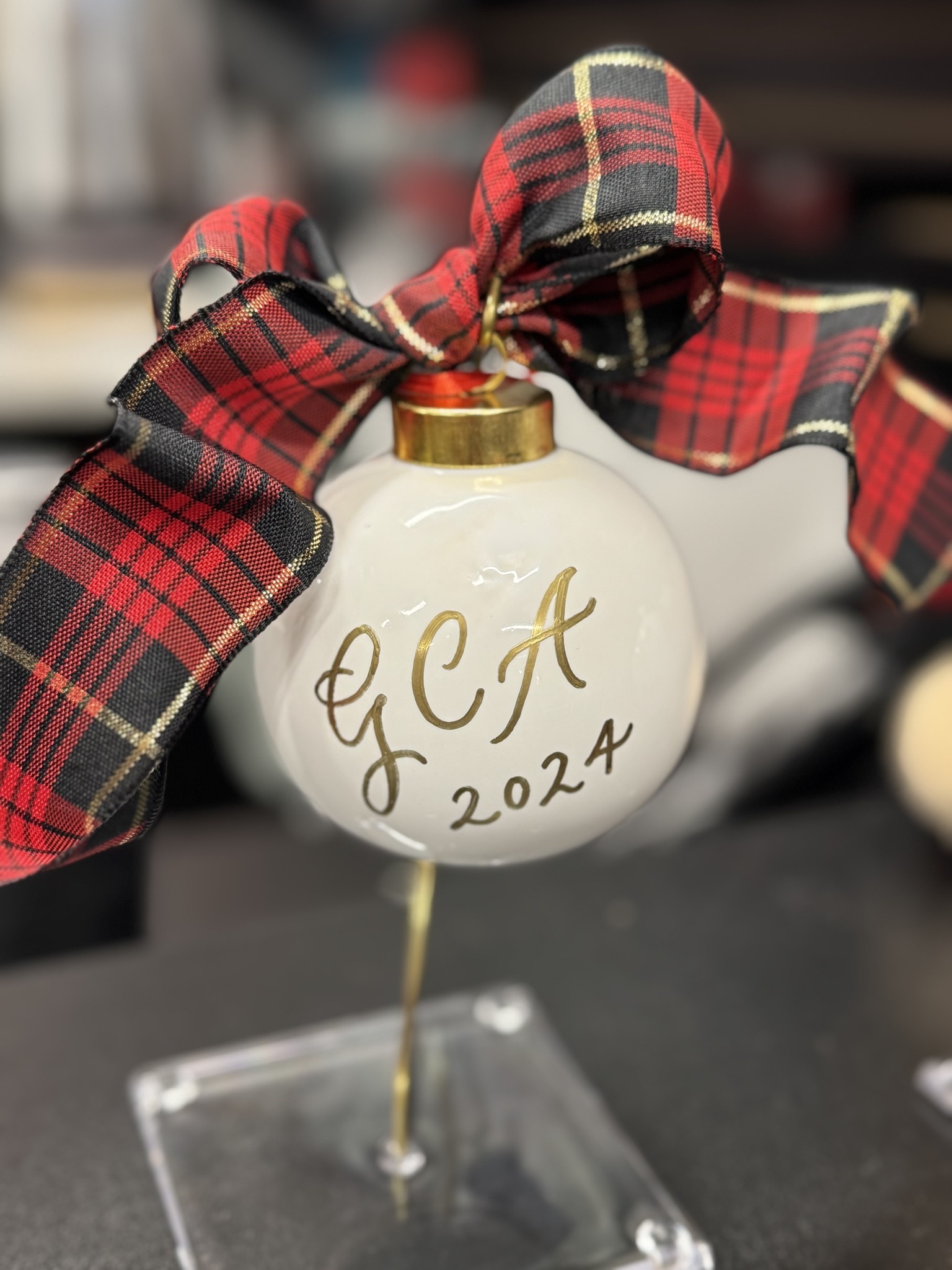 2024 GCA Calligraphy Ornament