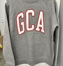 L2 Adult Grey/White Fabric Letter Sweatshirt