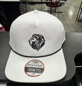 Imperial Men's White Lion Rope Hat