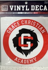 SDS Design 6" Vinyl Decal