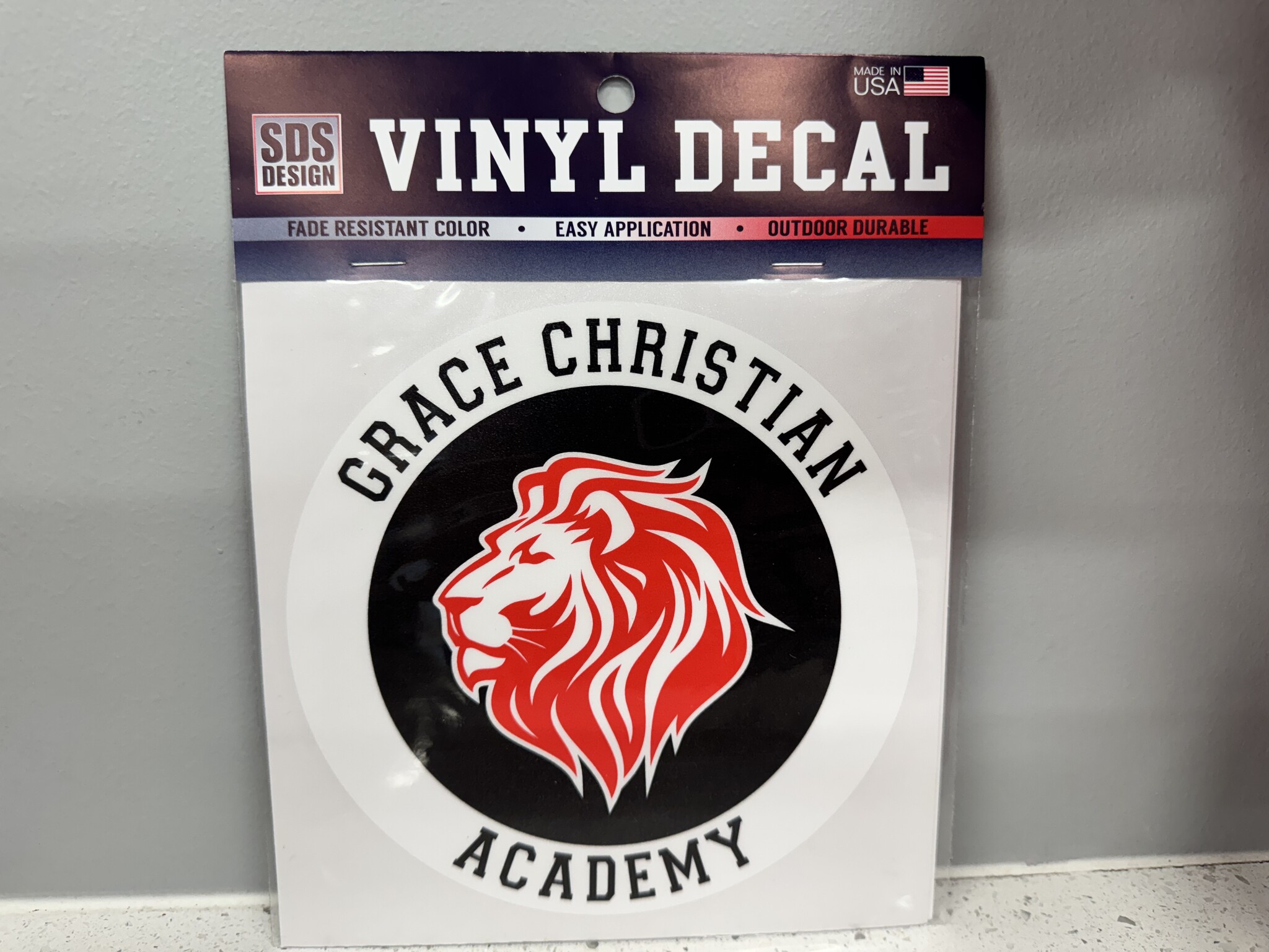 SDS Design 6" Vinyl Decal