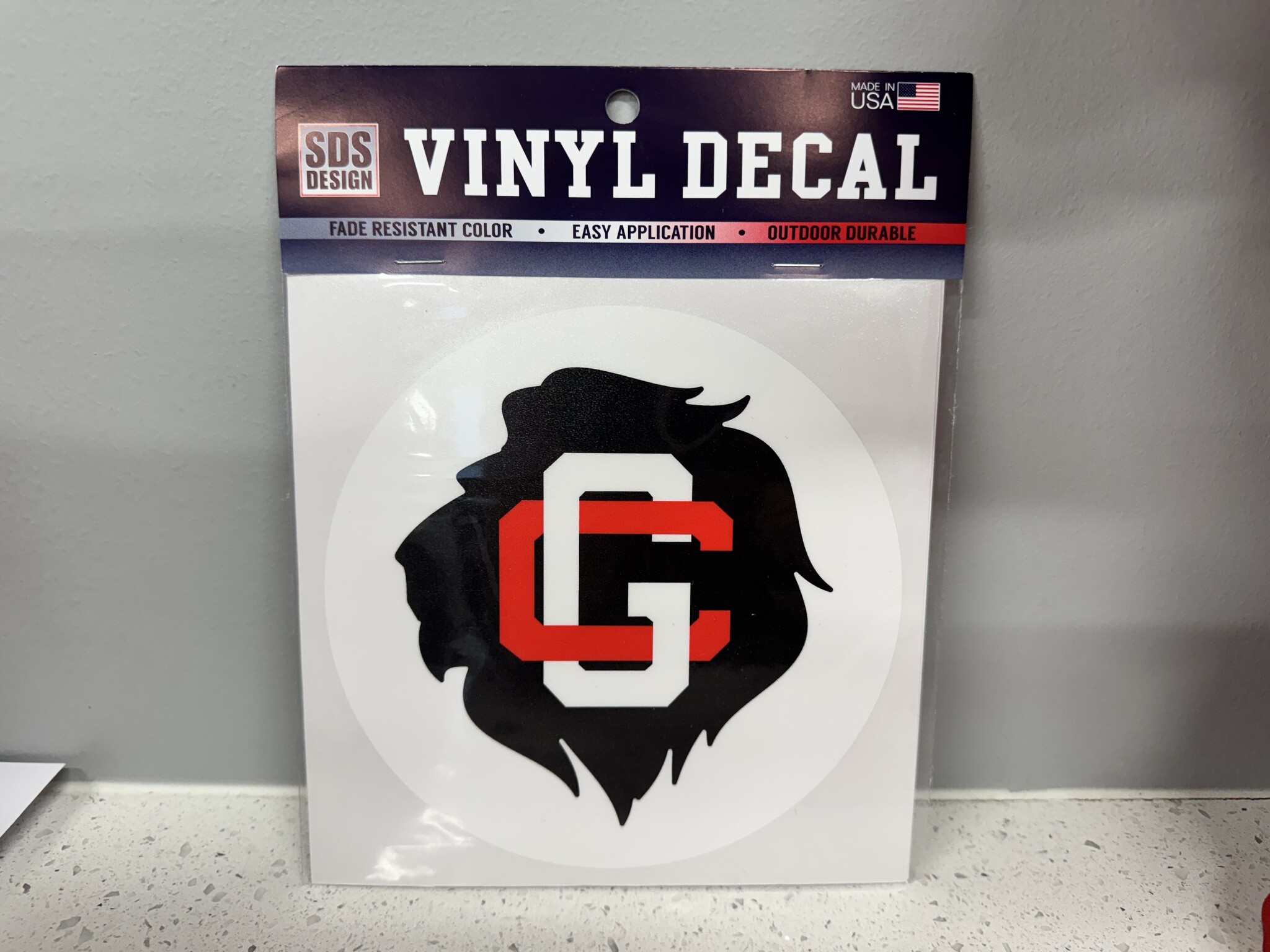 SDS Design 6" Vinyl Decal