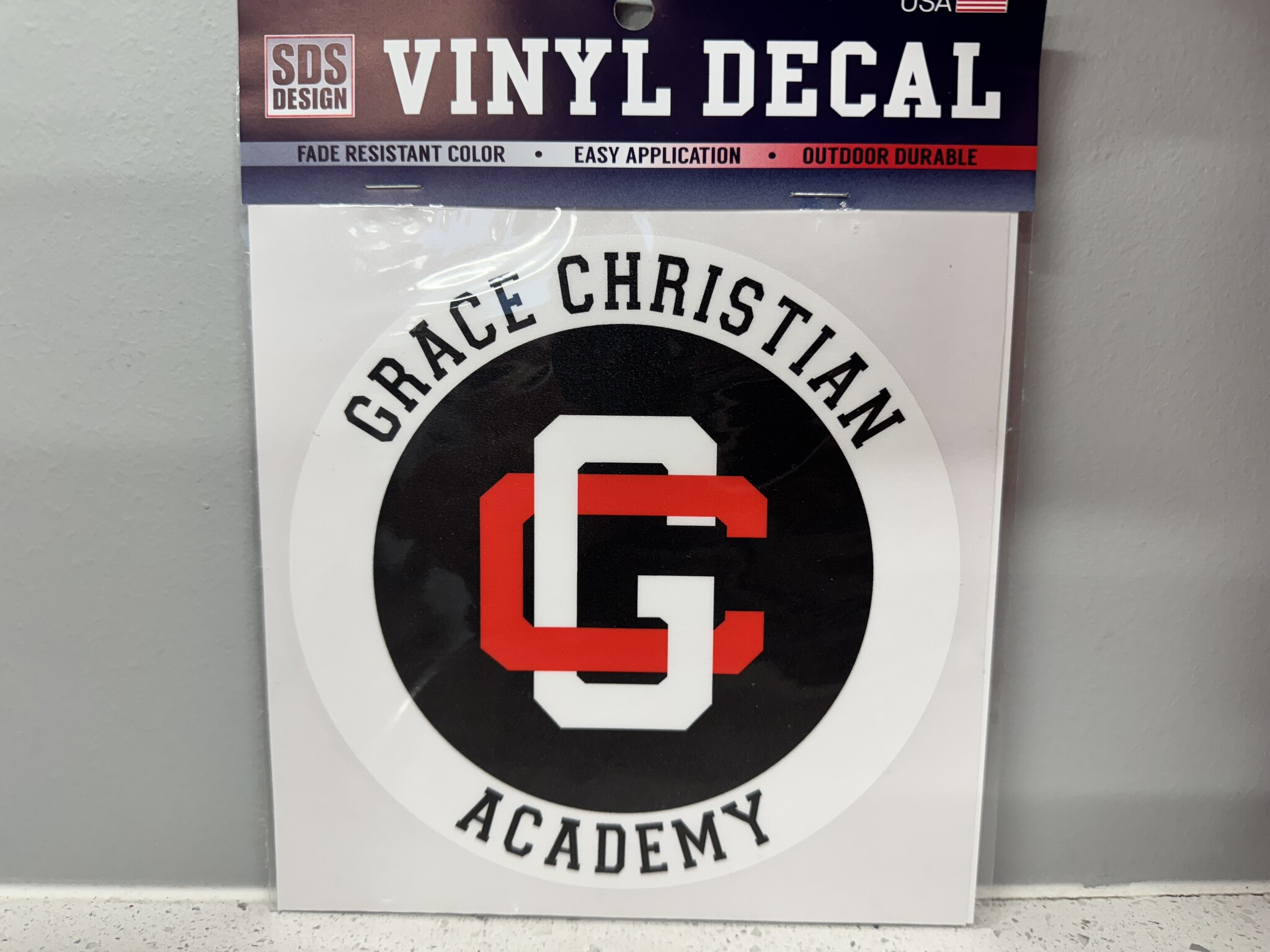 SDS Design 6" Vinyl Decal