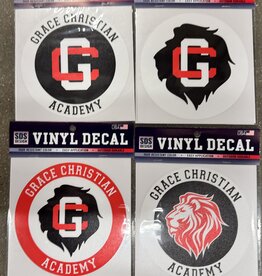 SDS Design 6" Vinyl Decal