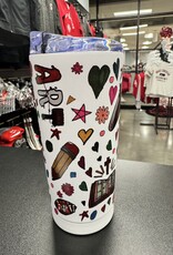 LOGO Brands White IS Art Club Tumbler