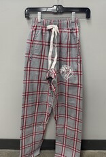 Older Girl's/Women Grey & Red Plaid  Flannel PJs
