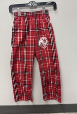 Boxercraft Youth Unisex Red & Black Plaid Flannel PJs