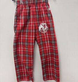 Boxercraft Youth Unisex Red & Black Plaid Flannel PJs