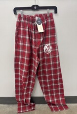 Boys/Men Red & Gray Plaid Flannel PJs
