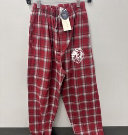 Boxercraft Boys/Men Red & Gray Plaid Flannel PJs