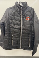 Cutter & Buck Women's Black Puffy GC Logo Jacket