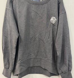 Cutter & Buck Women's Grey Lionhead Crew Sweatshirt