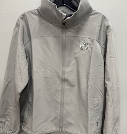 Cutter & Buck Women's Gray Full Zip Rainjacket