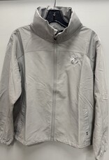 Cutter & Buck Women's Gray Full Zip Rainjacket