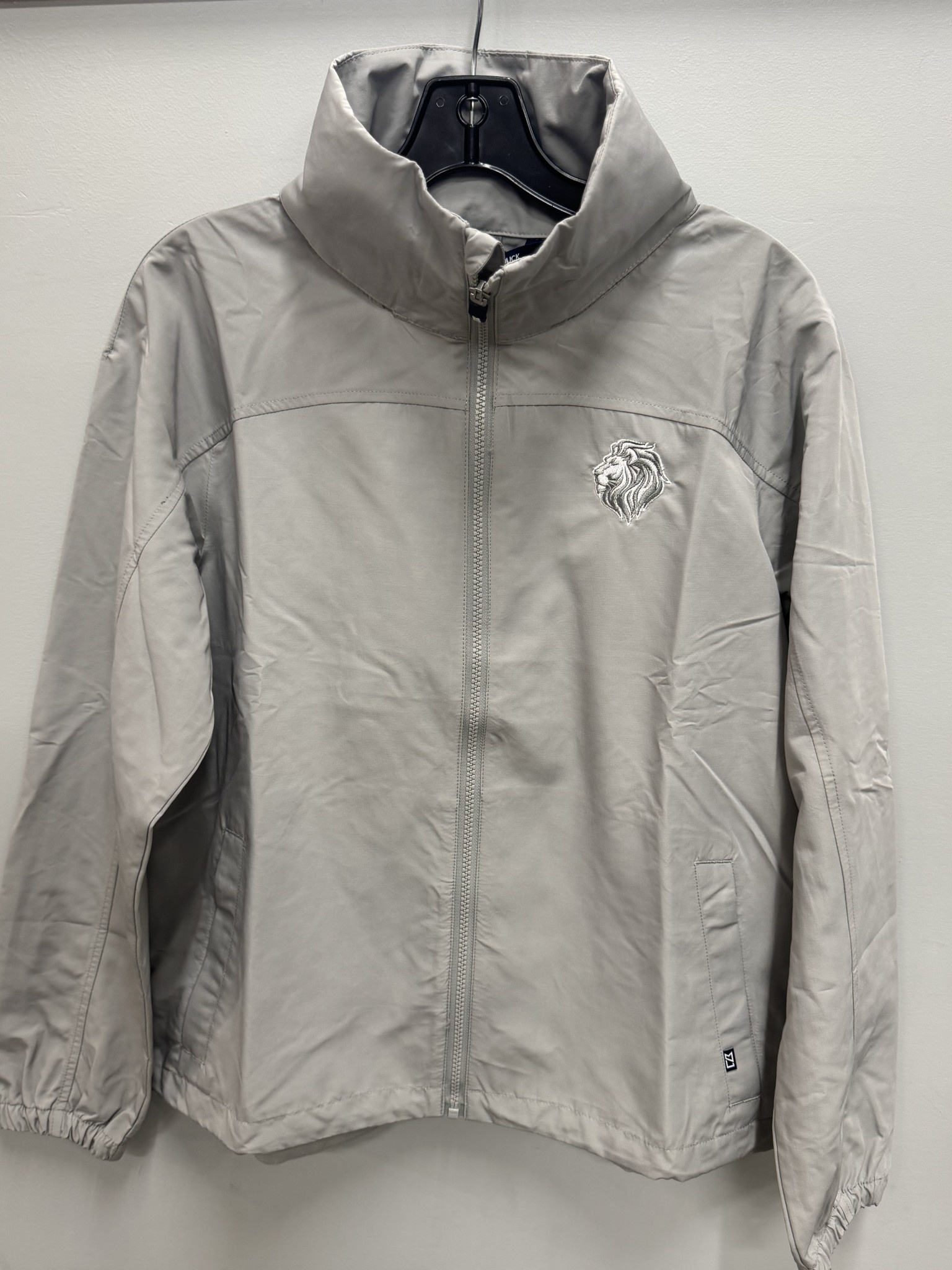 Cutter & Buck Women's Gray Full Zip Rainjacket