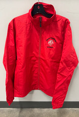 Sport-Tek Men's Red Full Zip Wind Jacket