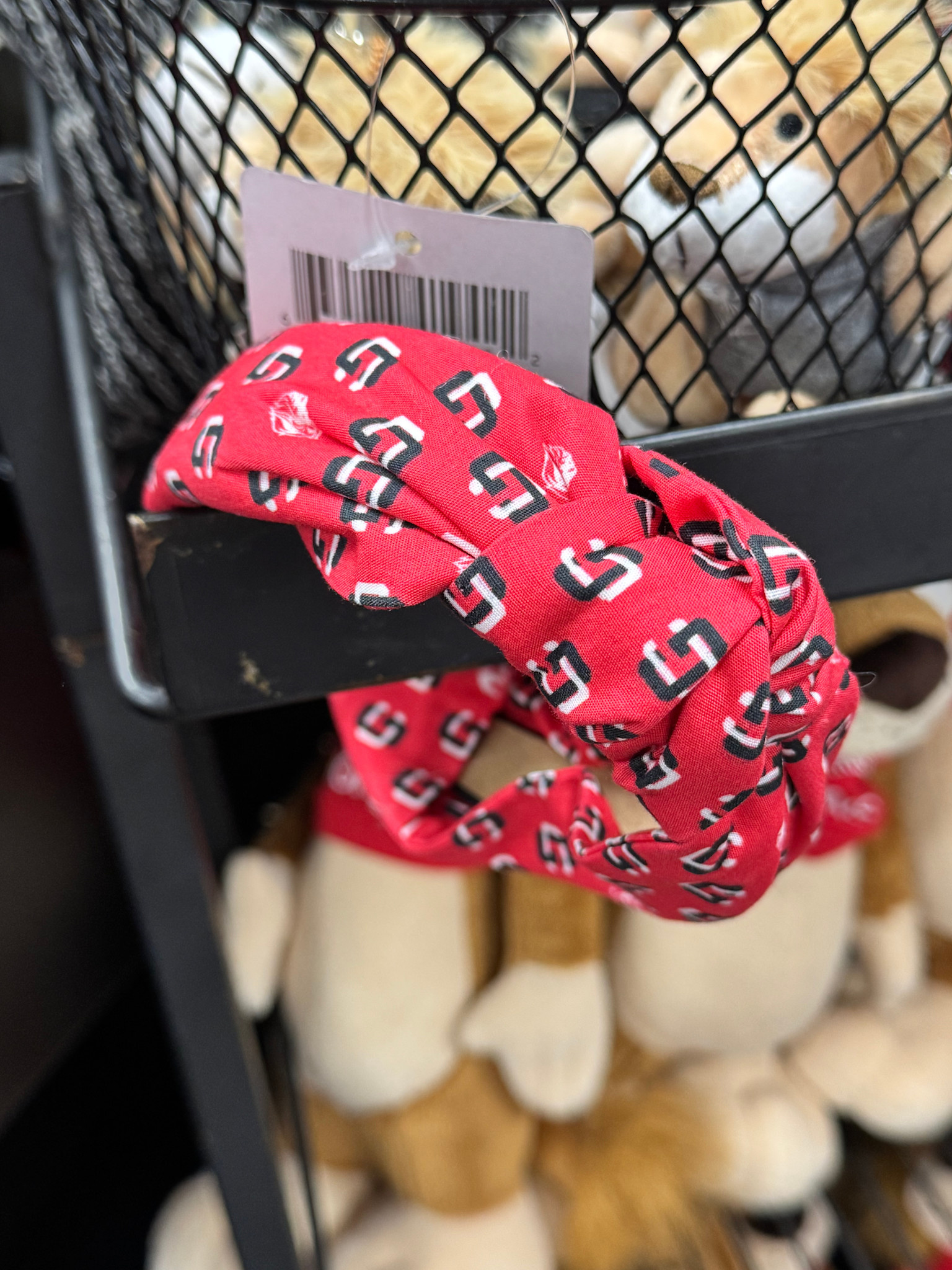 NOLA Couture Youth Red Logo Knotted Headbands