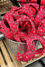 NOLA Couture Youth Red Logo Knotted Headbands