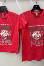 Next Level Apparel Youth/Adult Red Field Trip Tee